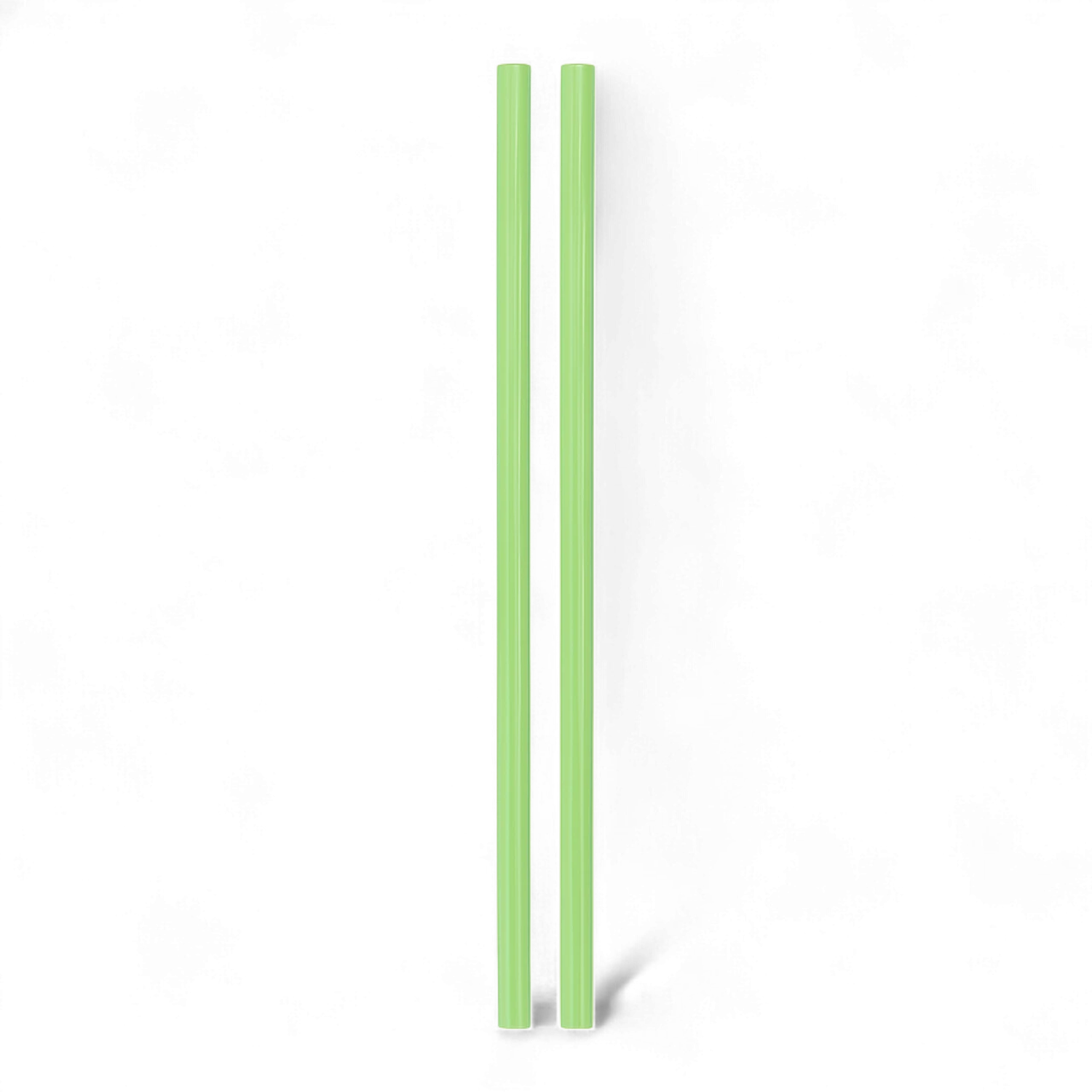 Kit Canudo para Quencher & Tumblers - Canudos Reutilizáveis Verdes 30cm x 10mm