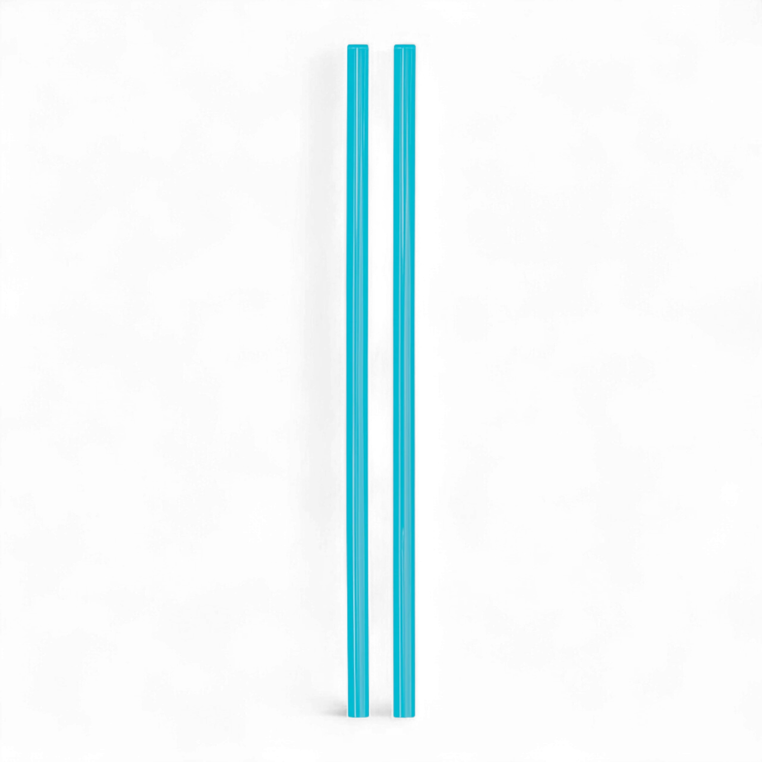 Kit Canudo para Quencher & Tumblers - Canudos Reutilizáveis Azul 30cm x 10mm para Copos Stanley