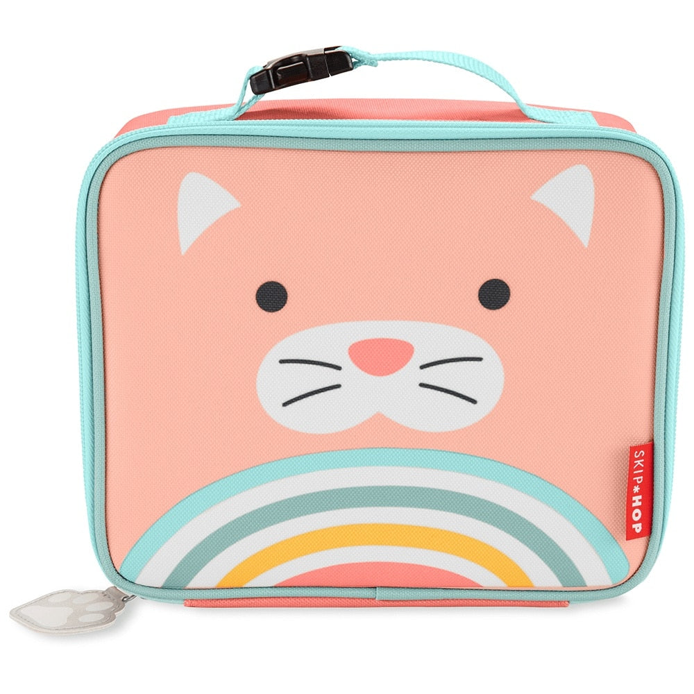 Lancheira Térmica Infantil Clássica Skip Hop Gatinha, vista frontal
