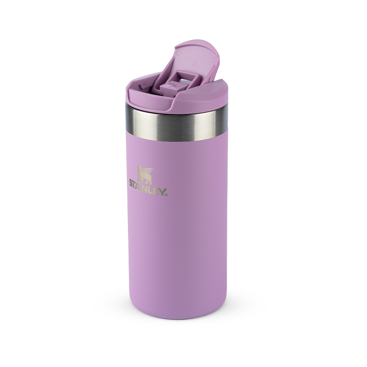 Garrafa Térmica Aerolight Transit | 354ml em cor lilás com design compacto e isolamento térmico ideal para qualquer momento do dia.