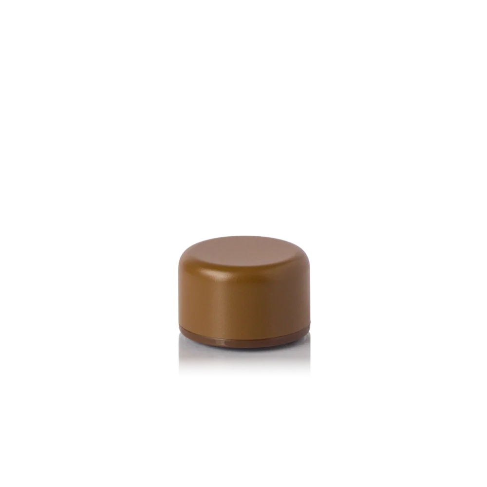 Mini garrafa térmica Pocket Bottle 150ml PACCO na cor chocolate