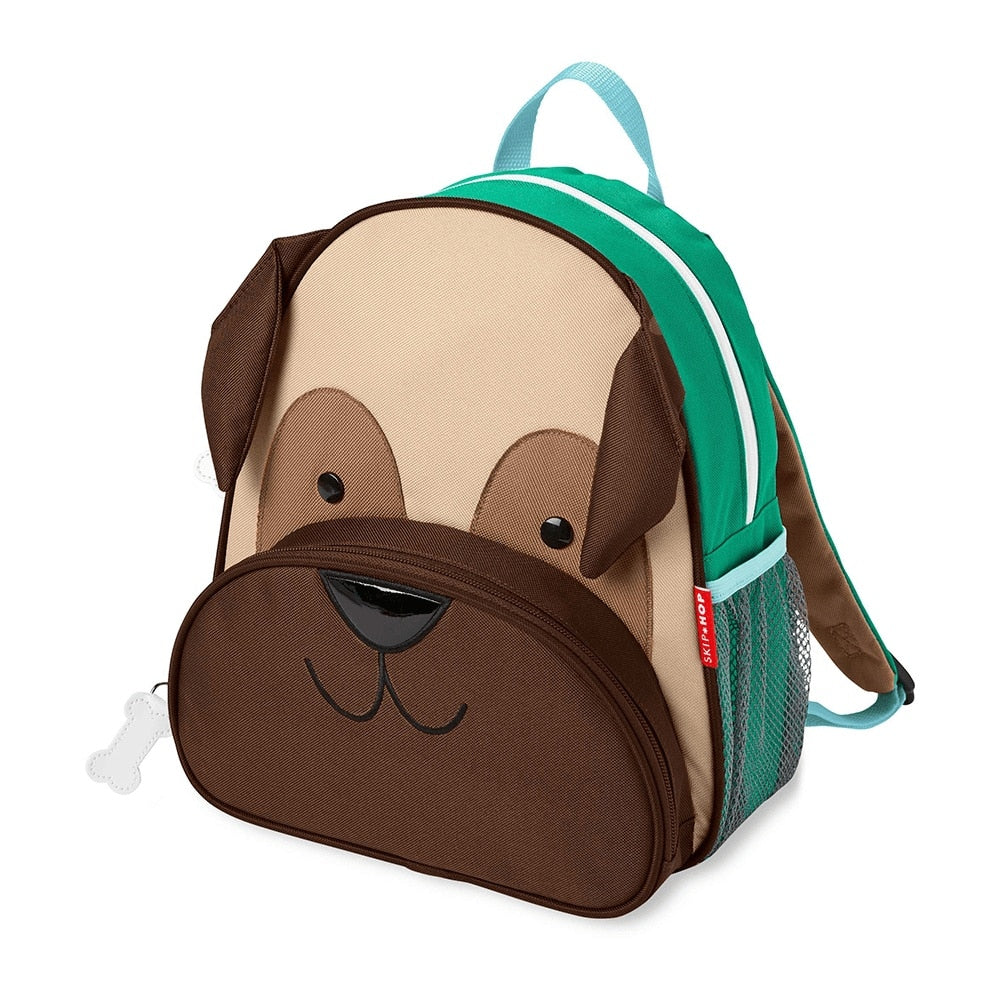 Mochila Infantil Zoo Skip Hop Cachorro Pug, vista frontal