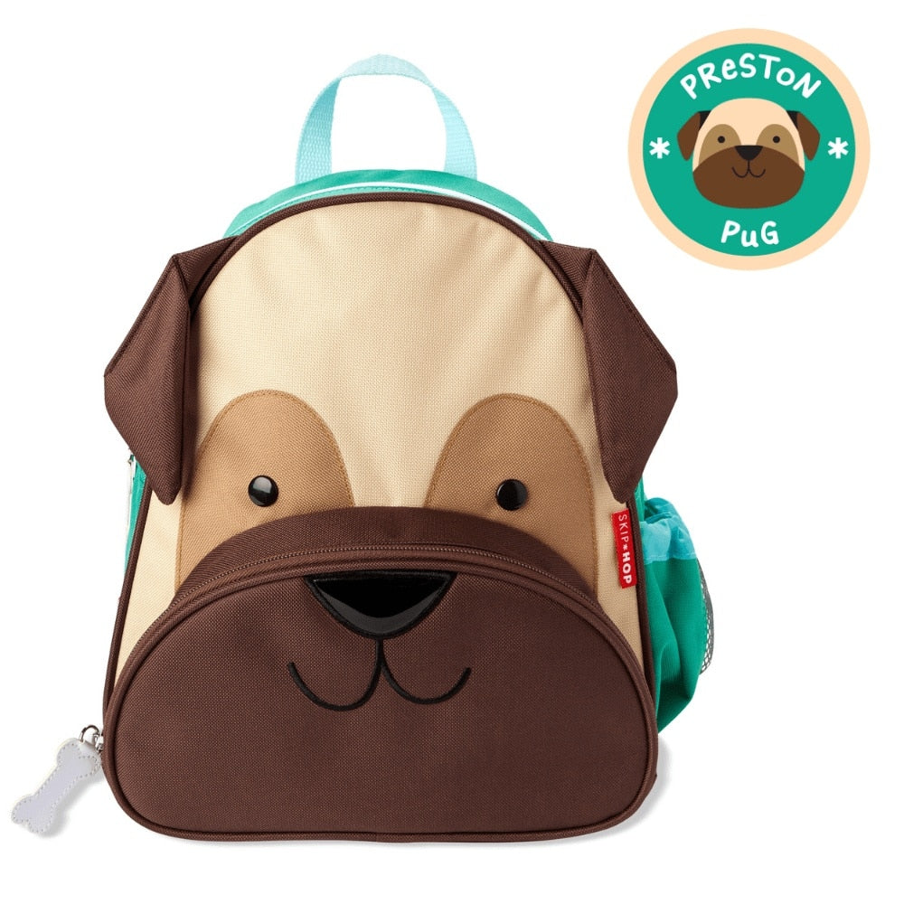 Mochila Infantil Zoo Skip Hop Cachorro Pug, vista frontal, foto 30 de 31