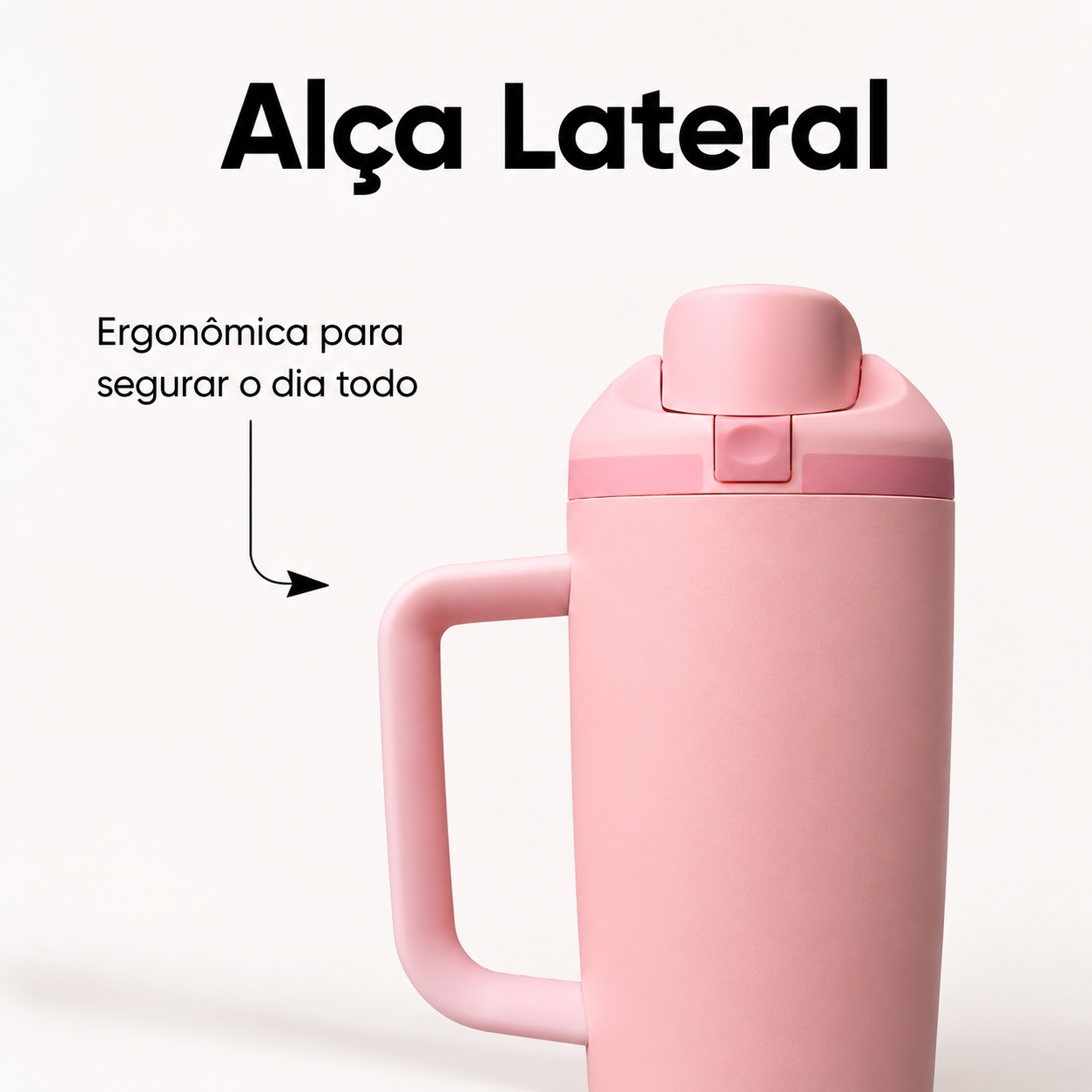 Owala Tumbler FreeSip 887ml na cor Rose Quartz