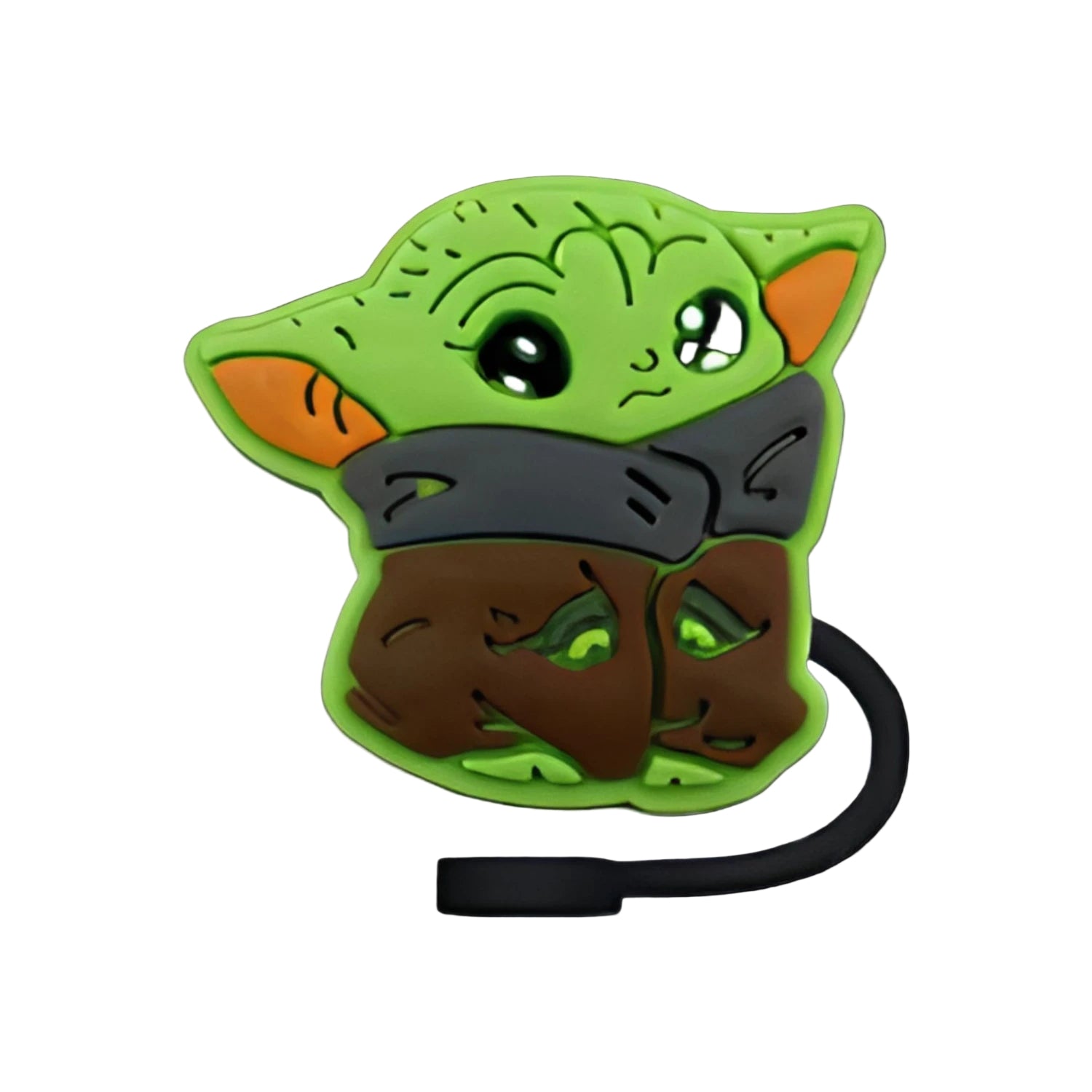 Protetor de Canudo Quencher - Variados em design criativo, feito de silicone atóxico para higiene e proteção do canudo, estilo divertido.