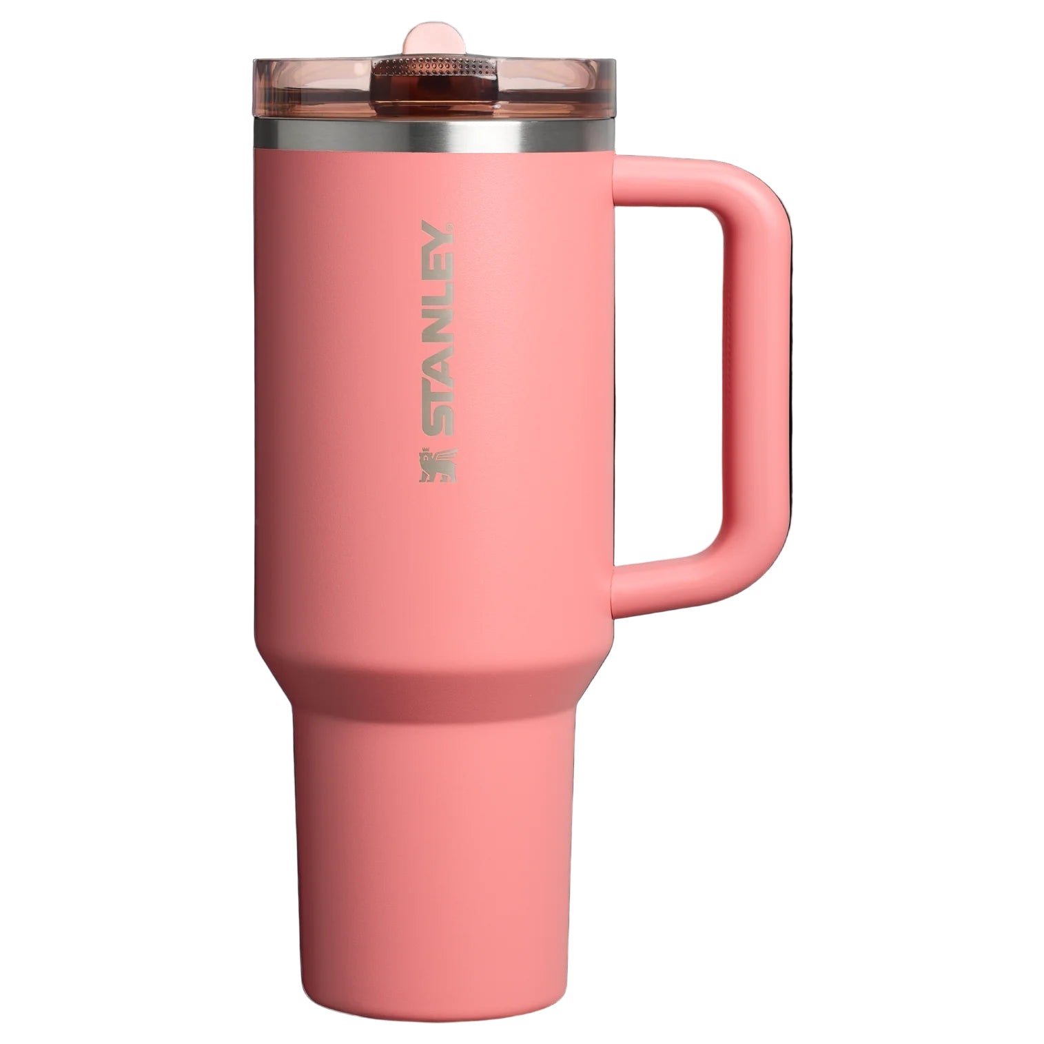 Copo Quencher Protour Stanley | 1,18L em rosa, com tampa Flip Straw, vedação total, isolamento a vácuo ideal para rotina diária.
