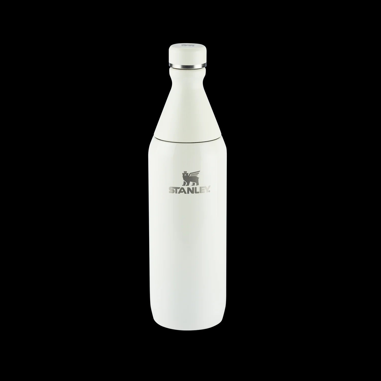 Garrafa Térmica Slim Bottle Stanley | 591ml com design ultracompacto e aço inoxidável, ideal para transporte fácil.
