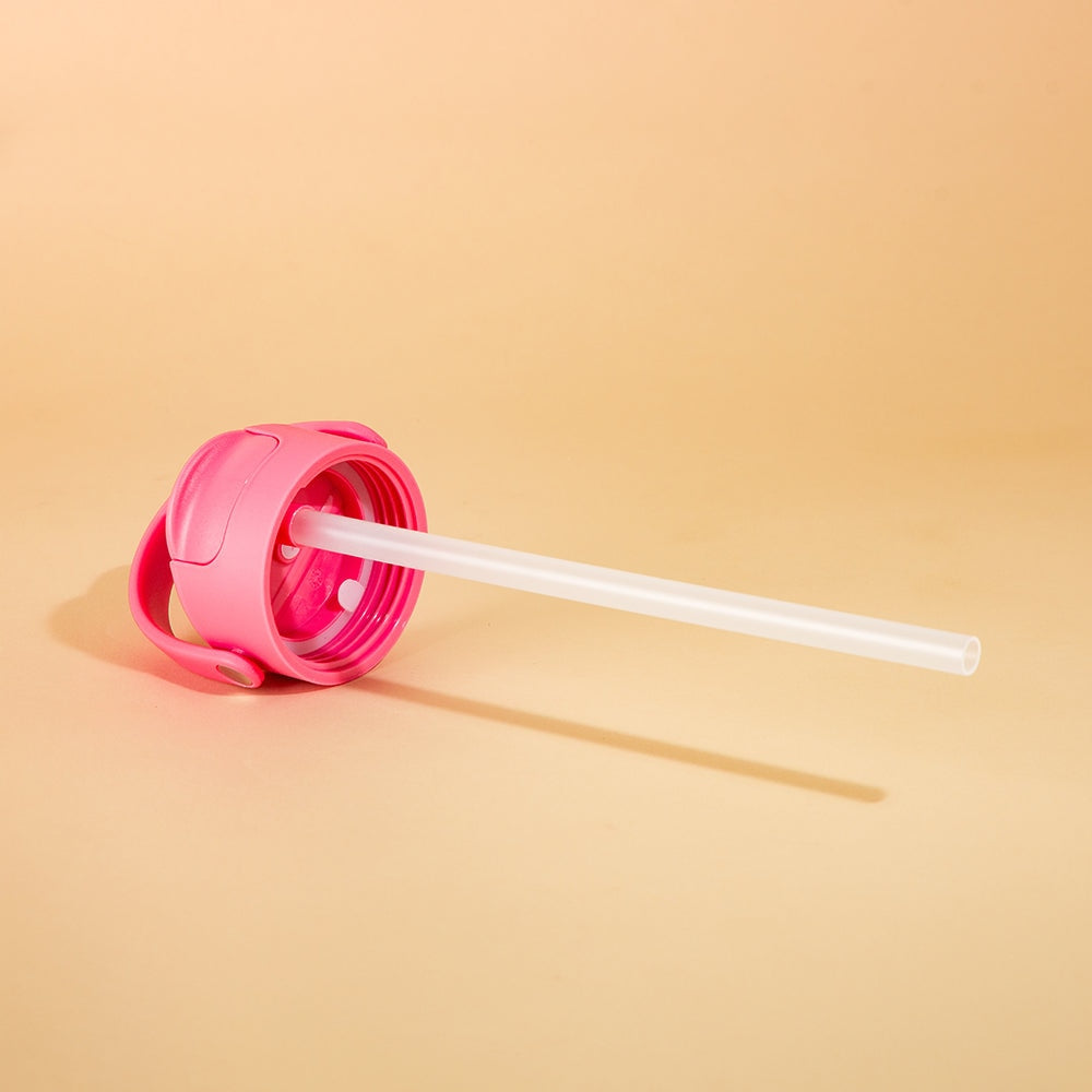 Tampa PACCO Easy com Canudo na cor Rosa Cristal