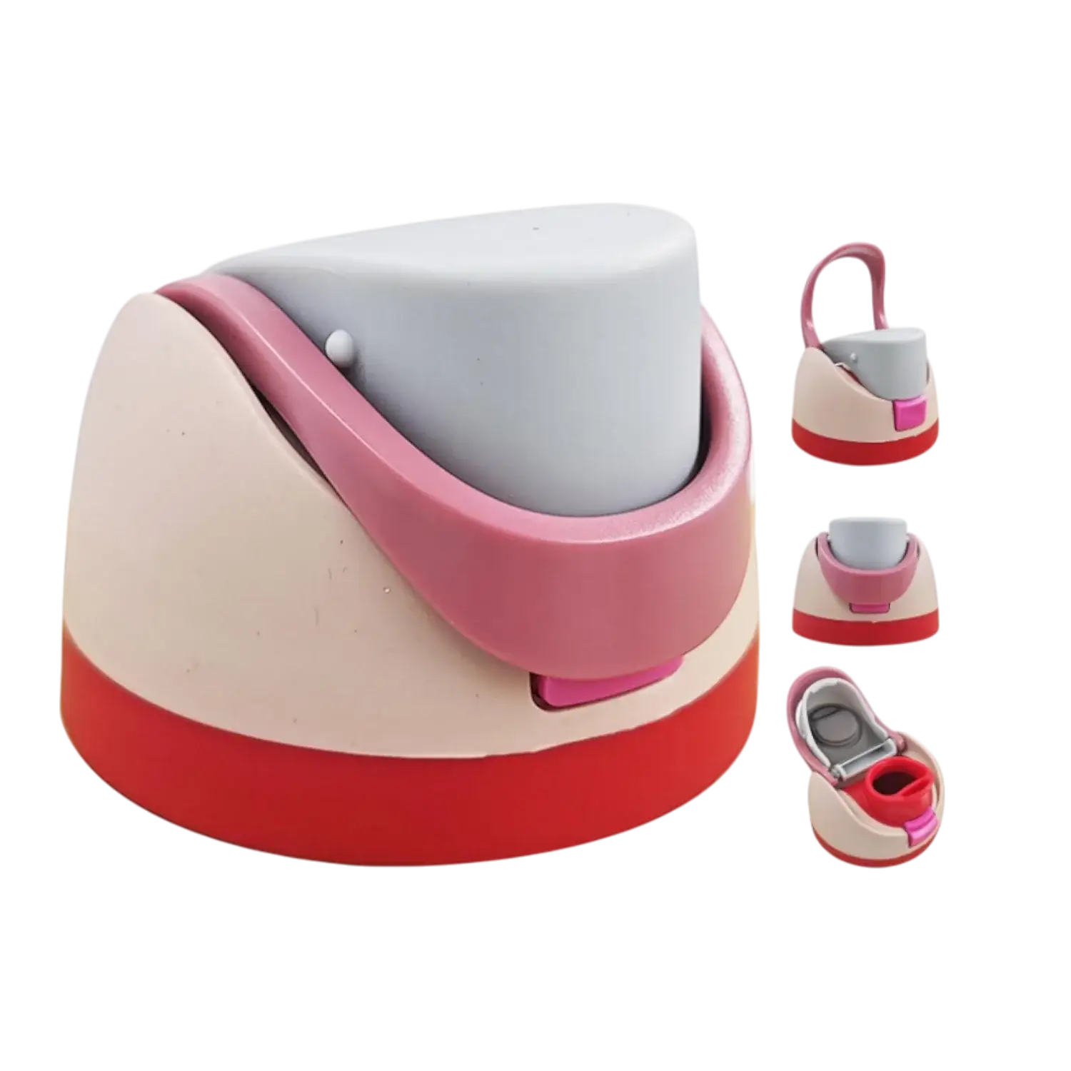 Tampa de Reposição para Garrafa Owala FreeSip – Compatível com Todos os Tamanhos, destacando recursos de vedação e praticidade.