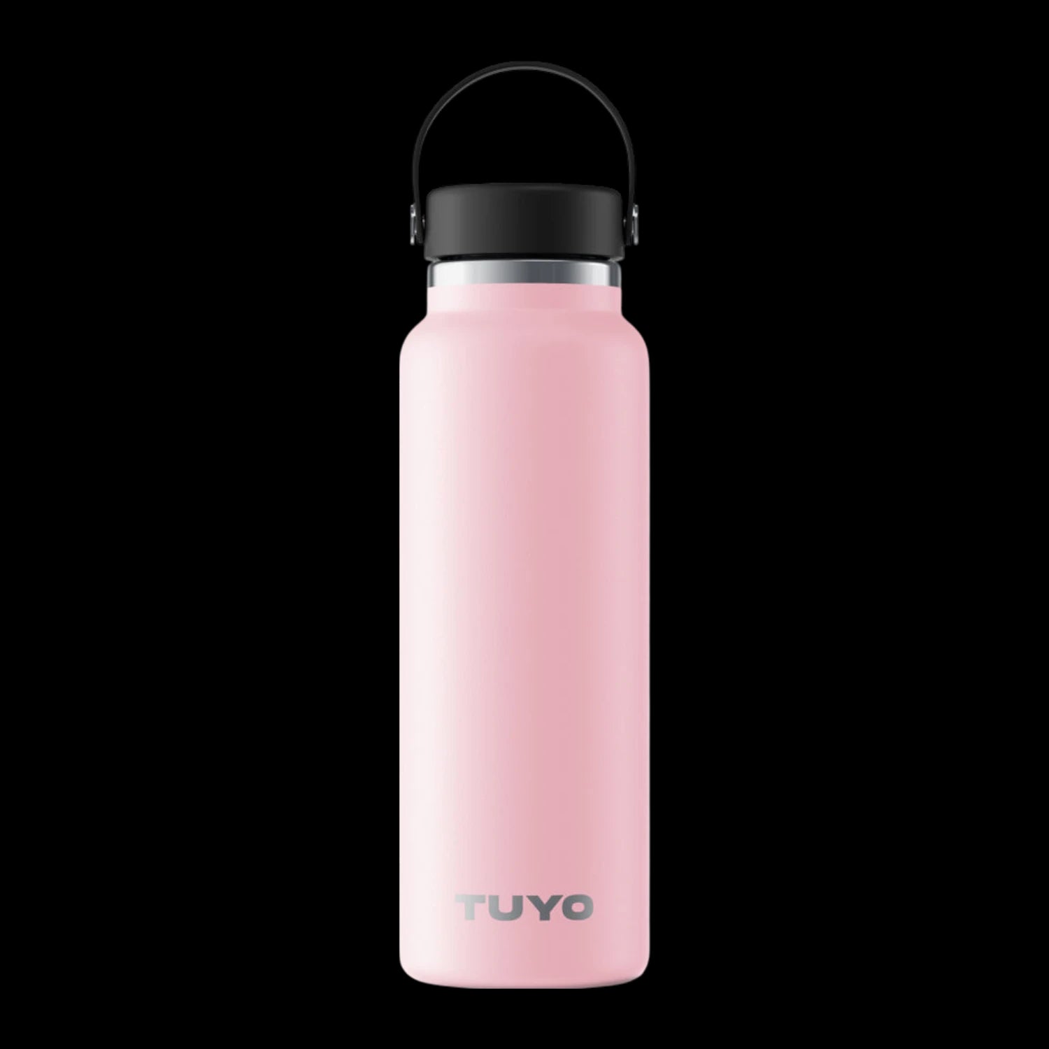 Garrafa Térmica Tuyo - 1200ml rosa, ideal para manter bebidas quentes por 12h e frias por 24h. Alta capacidade e estilo moderno.