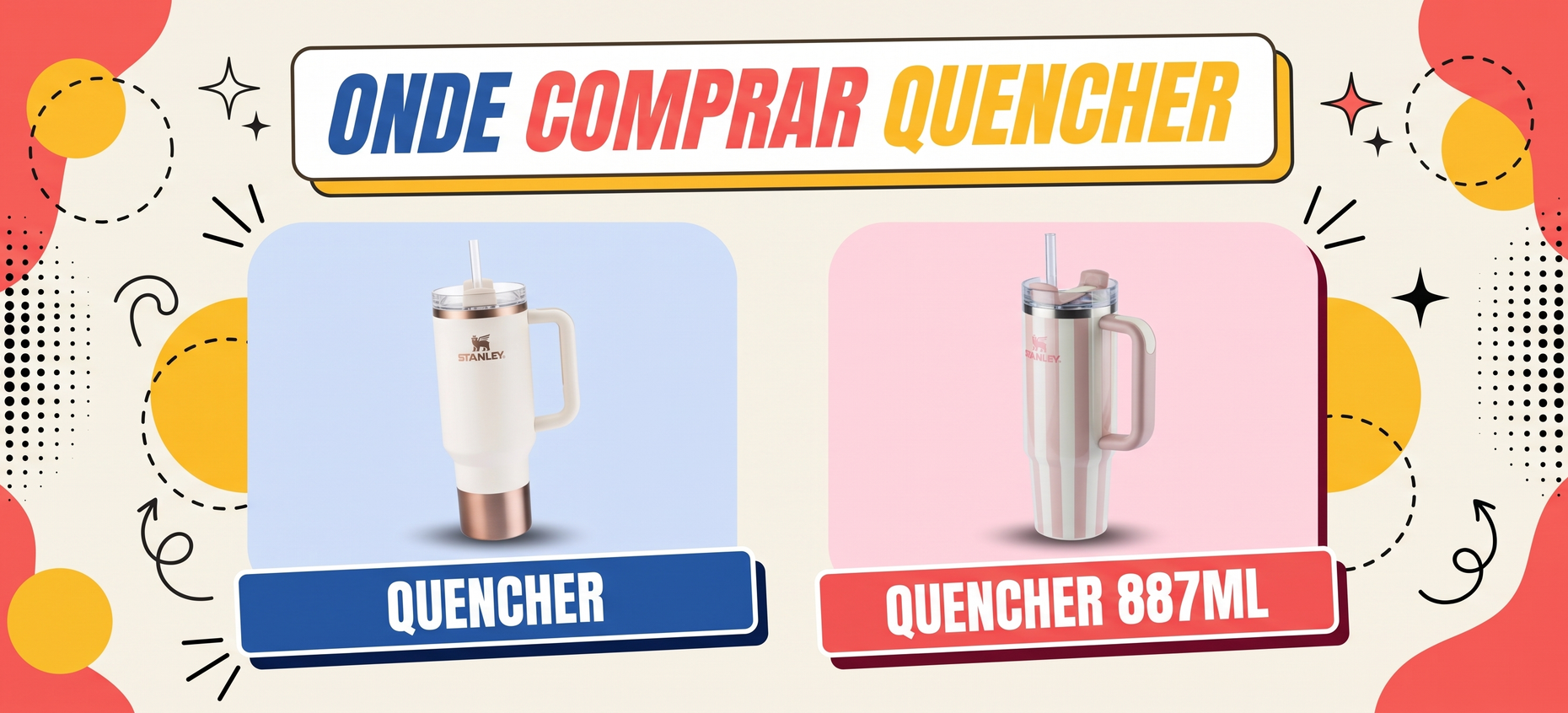 Onde comprar copo quencher edição limitada: guia prático