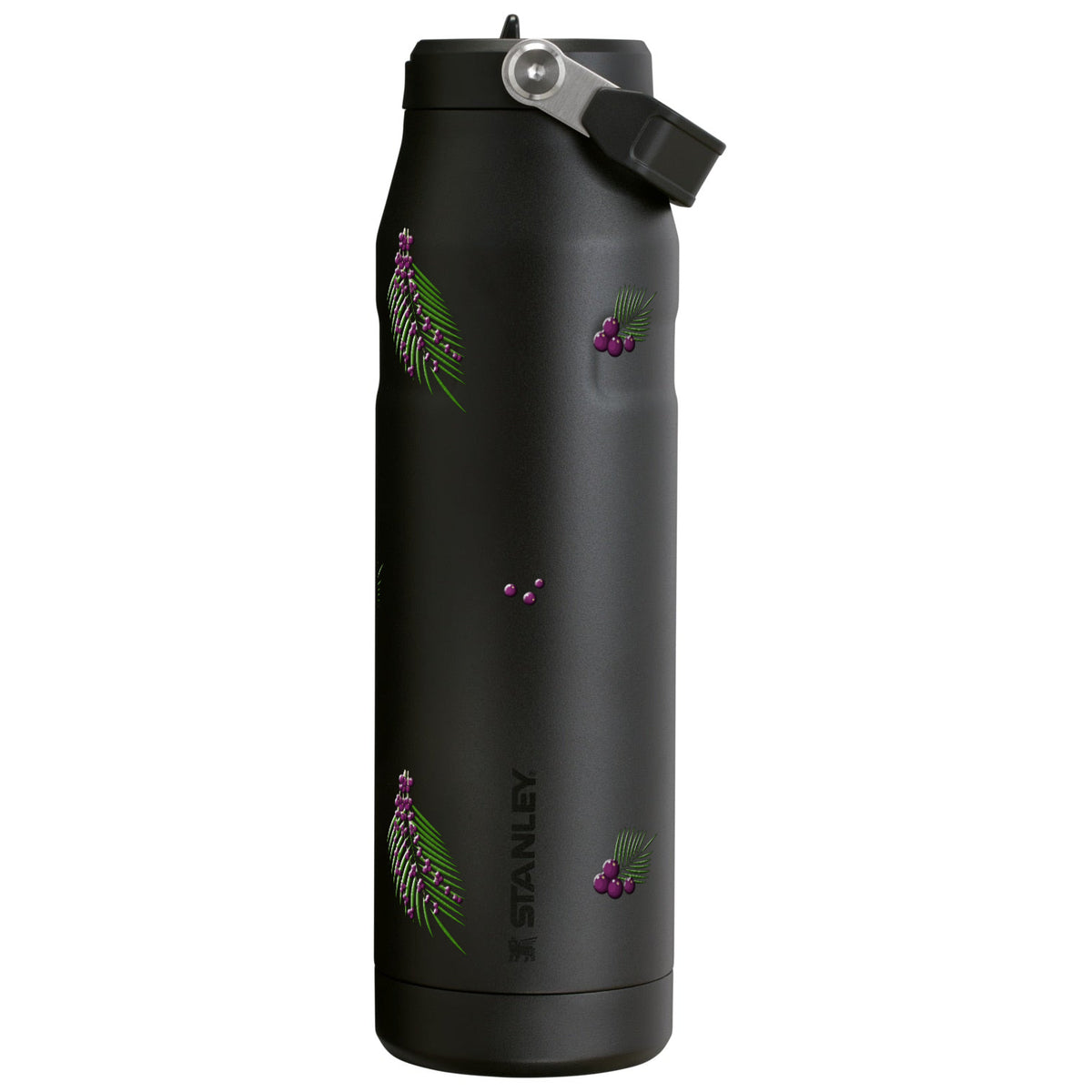 Garrafa Térmica Stanley Aerolight Flip Straw 1,1L Açaí Black