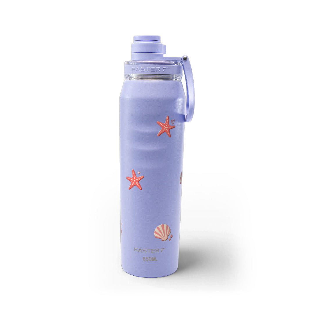 Garrafa Térmica Faster Oásis 650ml Ocean Blush Acqua
