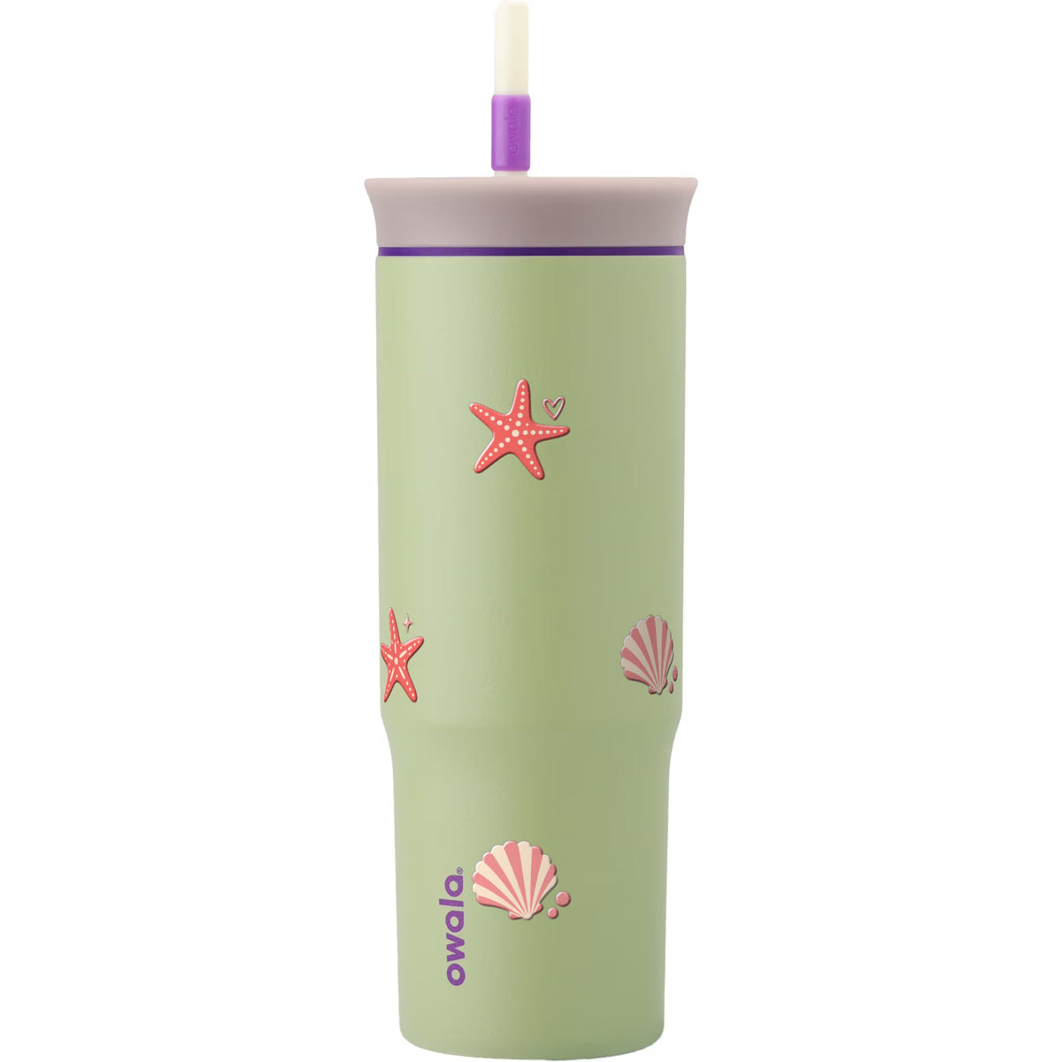 Copo Térmico Owala Tumbler 710ml Ocean Blush Verde
