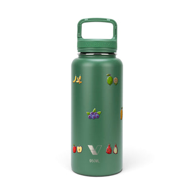 Garrafa Térmica Versity ColdKeeper 950ml Frutas Verde