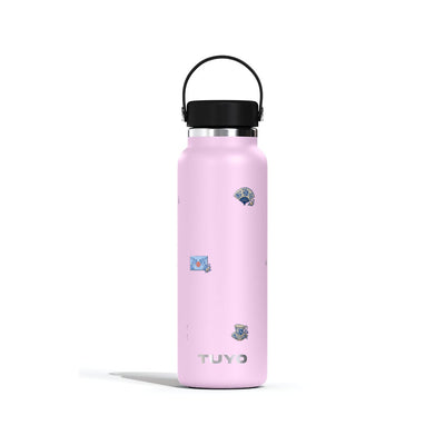 Garrafa Térmica Tuyo 1200ml Porcelana Azul Lilás