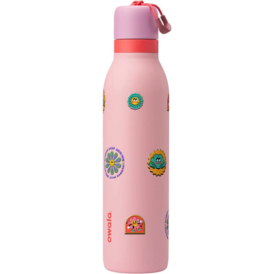 Garrafa Térmica Owala Twist 710ml Retrô Good Vibes Angel Cake