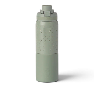 Garrafa Térmica PACCO Nexa 600ml Corações Sálvia Aqua Grey