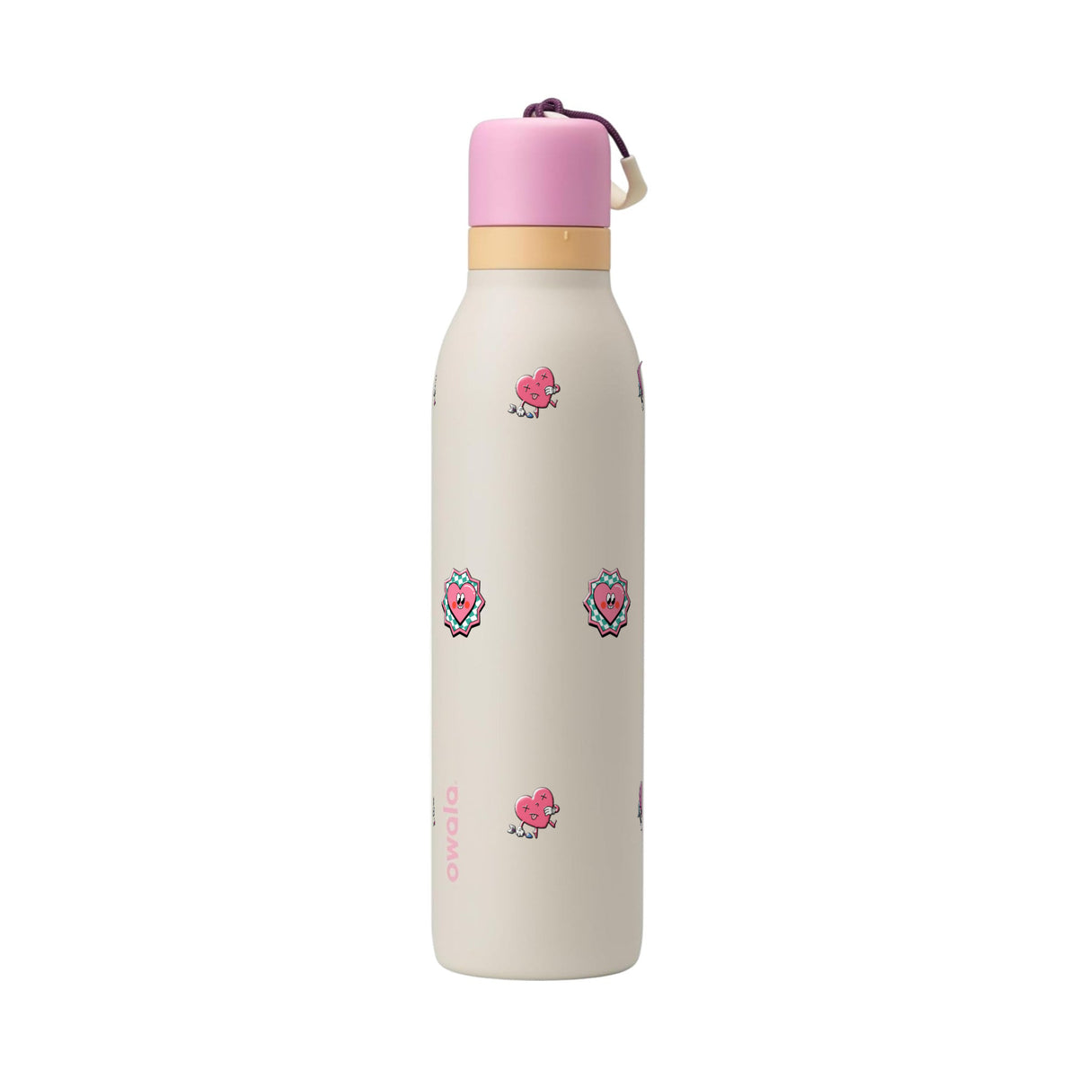 Garrafa Térmica Owala Twist 710ml Corações Daybreak