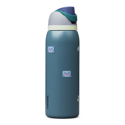 Garrafa Térmica Owala FreeSip 1180ml Porcelana Azul Denim