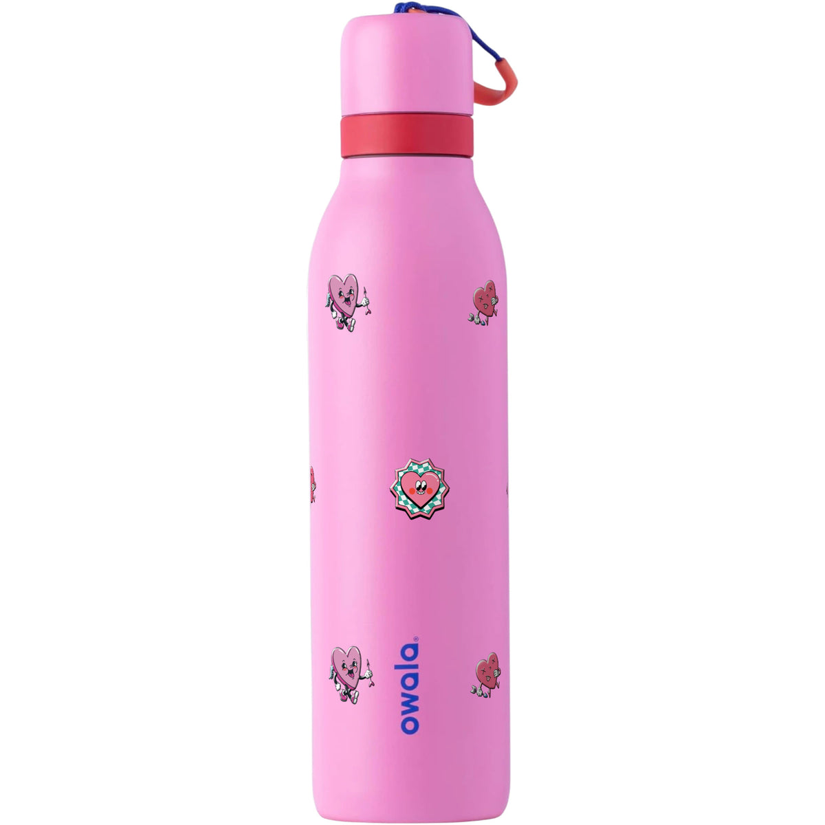 Garrafa Térmica Owala Twist 710ml Corações Fruit Punch