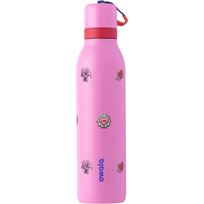 Garrafa Térmica Owala Twist 710ml Corações Fruit Punch