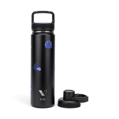 Garrafa Térmica Versity ColdKeeper 650ml Porcelana de Coalas Preta