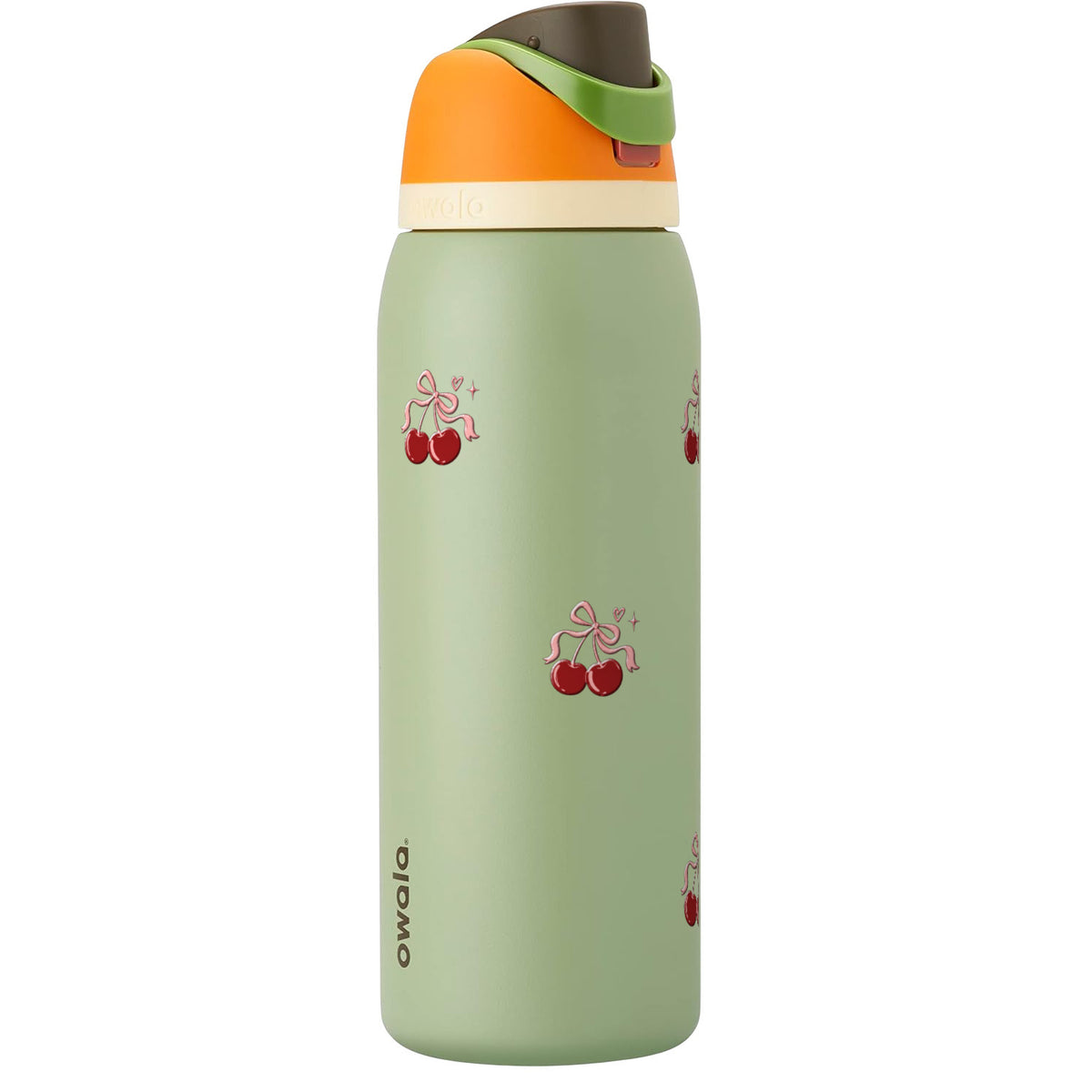 Garrafa Térmica Owala FreeSip 1180ml Cereja Pop Camo Cool