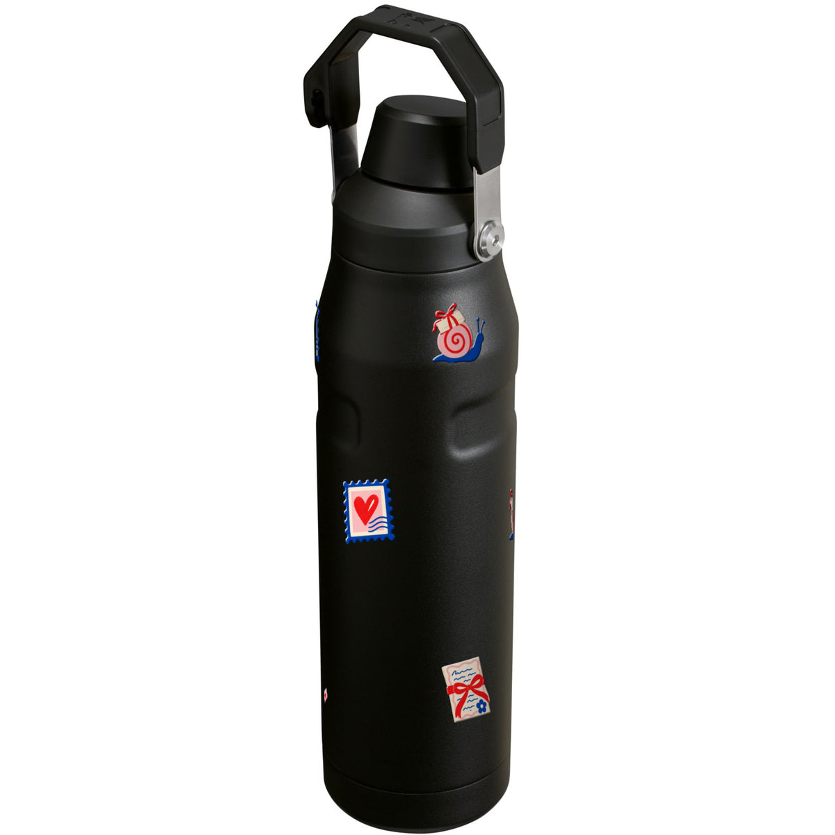 Garrafa Térmica Stanley Aerolight Fast Flow 1,1L Clube das Cartas Matte Black