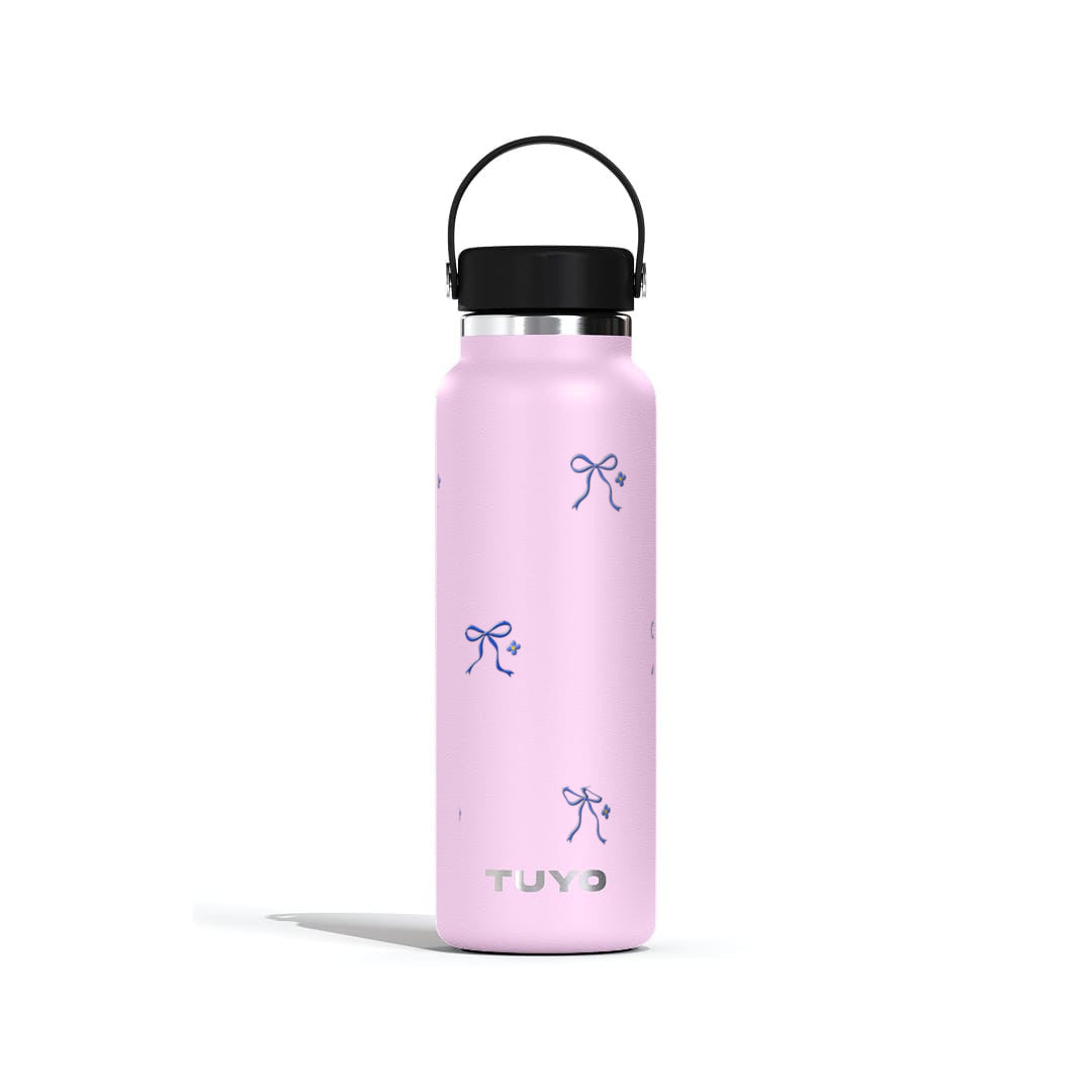Garrafa Térmica Tuyo 1200ml Laço Leve Lilás