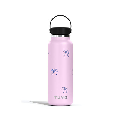 Garrafa Térmica Tuyo 1200ml Laço Leve Lilás