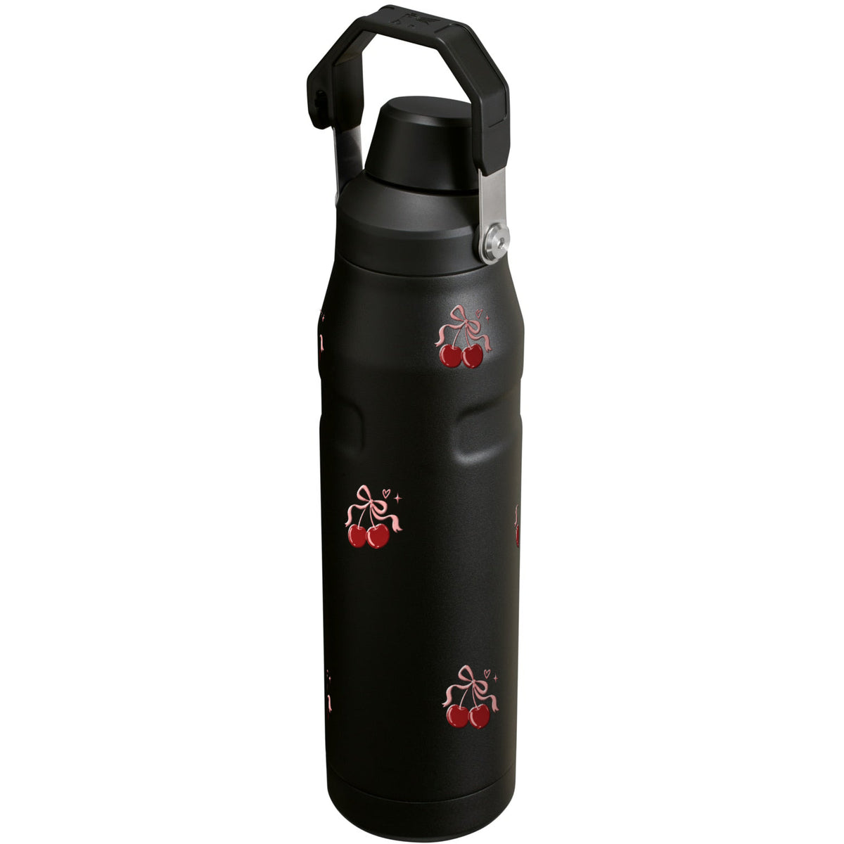 Garrafa Térmica Stanley Aerolight Fast Flow 1,1L Cereja Pop Matte Black