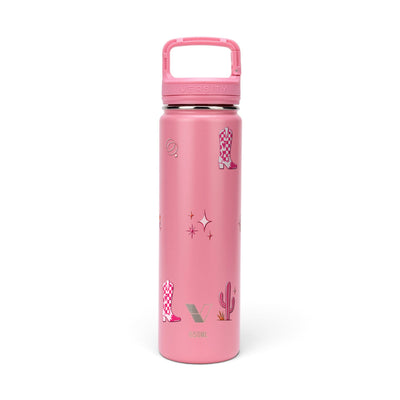 Garrafa Térmica Versity ColdKeeper 650ml Country Rosa Rosa Chiclete