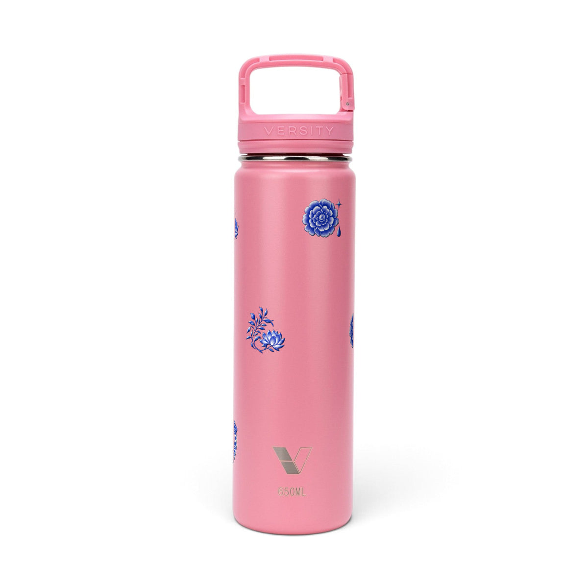 Garrafa Térmica Versity ColdKeeper 650ml Porcelana de Coalas Rosa Chiclete