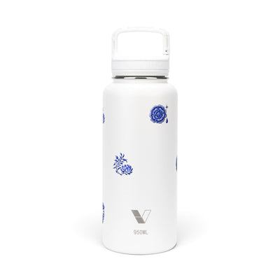 Garrafa Térmica Versity ColdKeeper 950ml Porcelana de Coalas Branca
