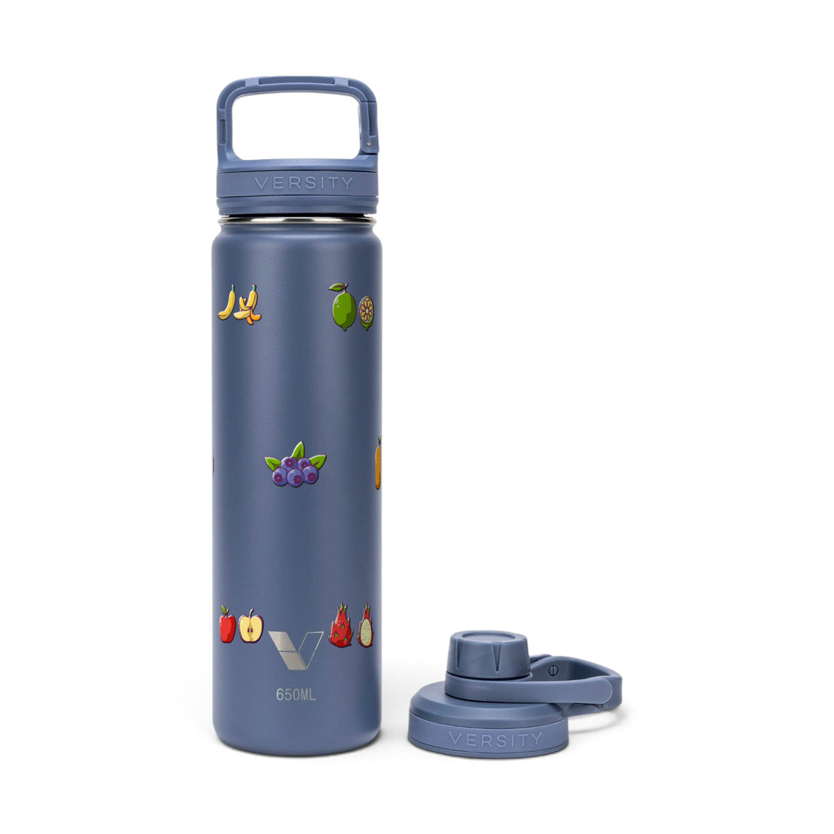 Garrafa Térmica Versity ColdKeeper 650ml Frutas Azul