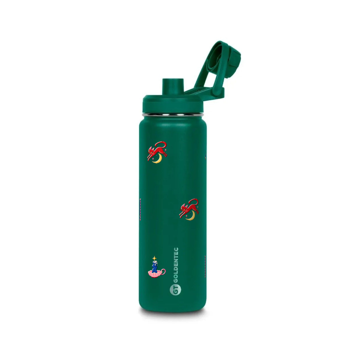 Garrafa Térmica Goldentec 750ml After Hours Verde Militar