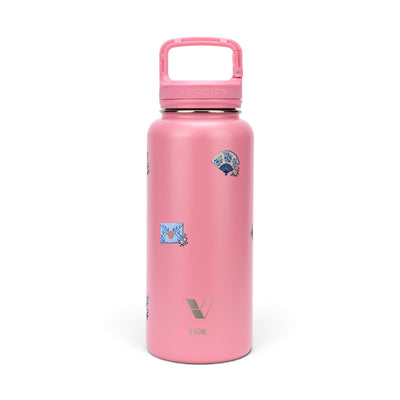 Garrafa Térmica Versity ColdKeeper 950ml Porcelana Azul Rosa Chiclete