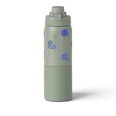 Garrafa Térmica PACCO Nexa 600ml Porcelana de Coalas Aqua Grey