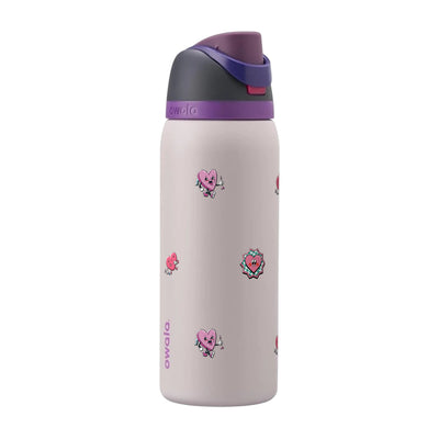 Garrafa Térmica Owala FreeSip 946ml Corações Dreamy Field