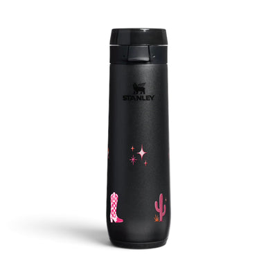 Garrafa Térmica Stanley Flowstate Spring 591ml Country Rosa Black