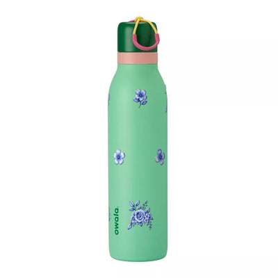 Garrafa Térmica Owala Twist 710ml Jardim Azul Scream Green