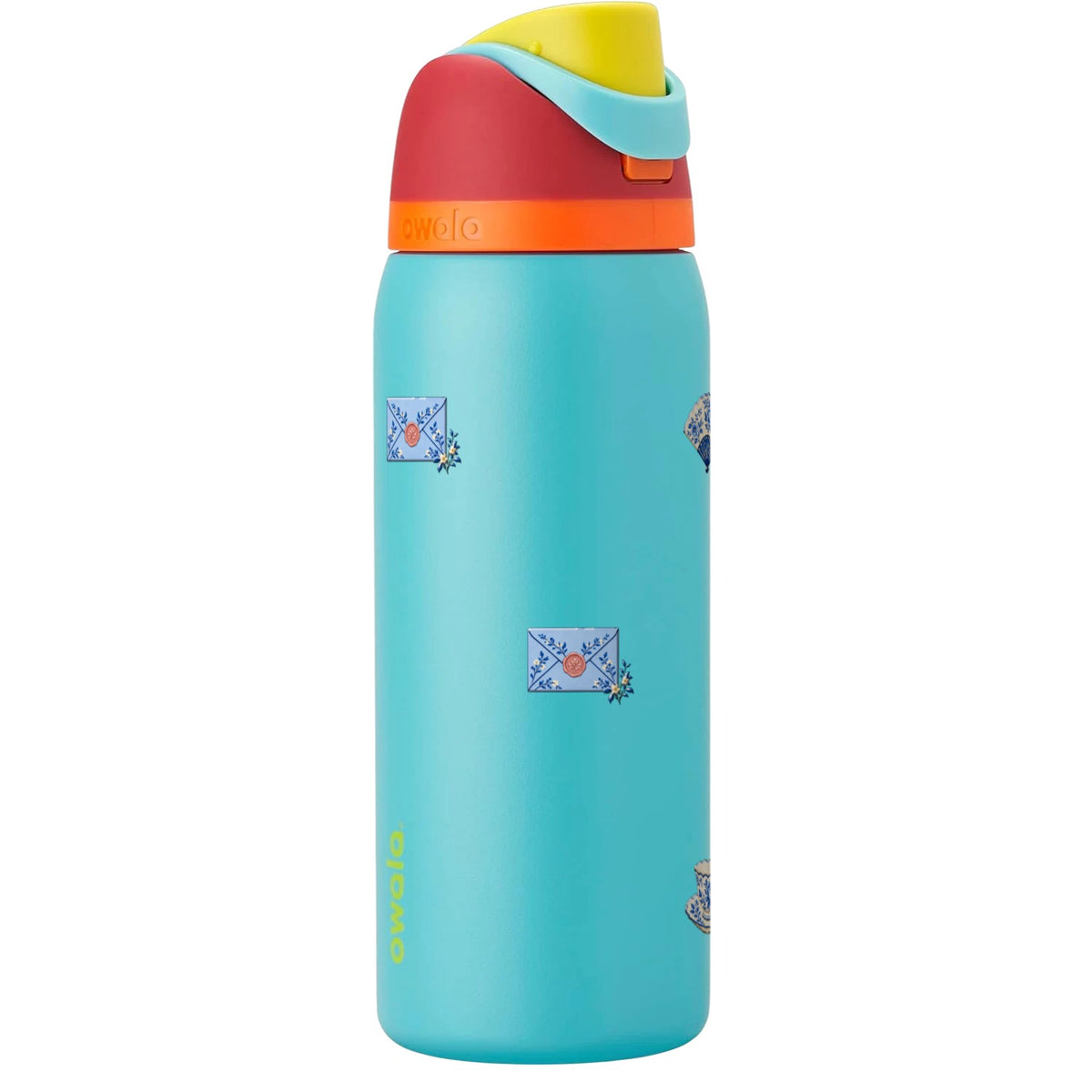 Garrafa Térmica Owala FreeSip 946ml Porcelana Azul Summer Sweetness