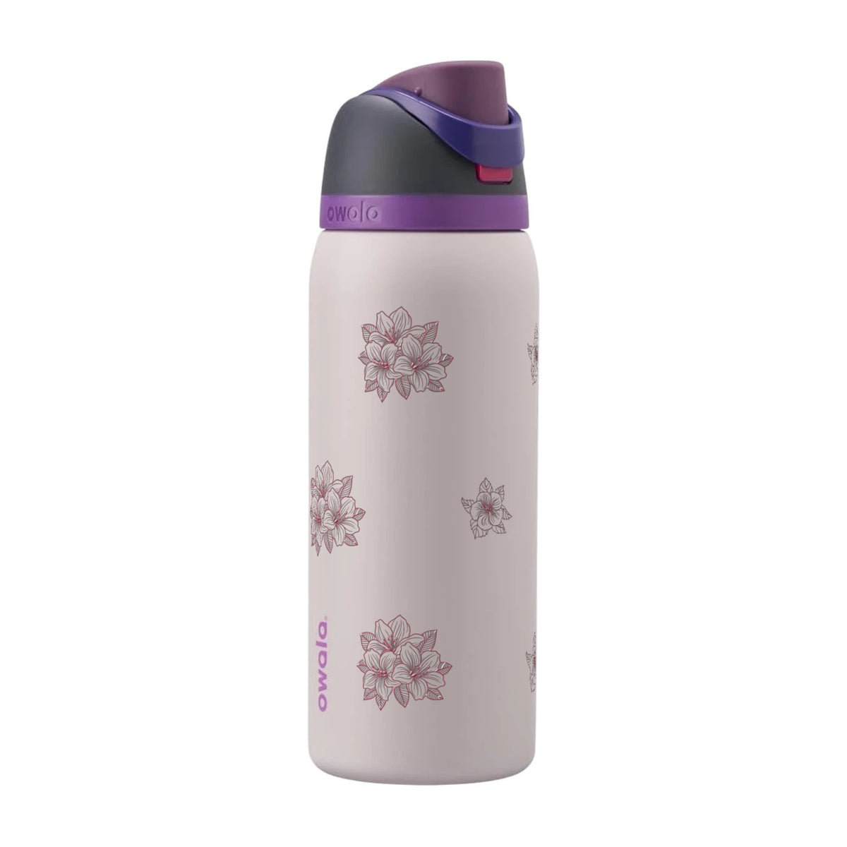 Garrafa Térmica Owala FreeSip 946ml Floral Rosa Dreamy Field