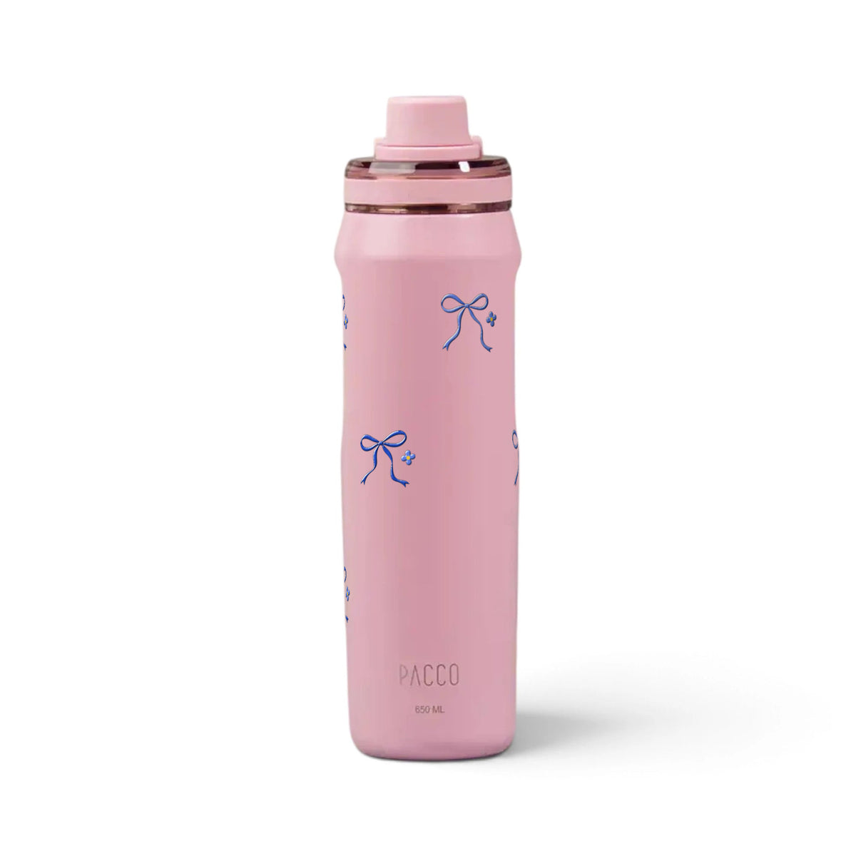 Garrafa Térmica PACCO Vyta 650ml Laço Leve Sweet Rose