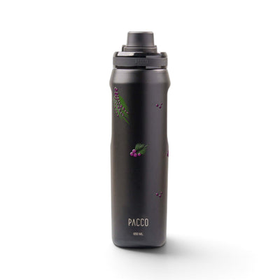 Garrafa Térmica PACCO Vyta 650ml Açaí Preta