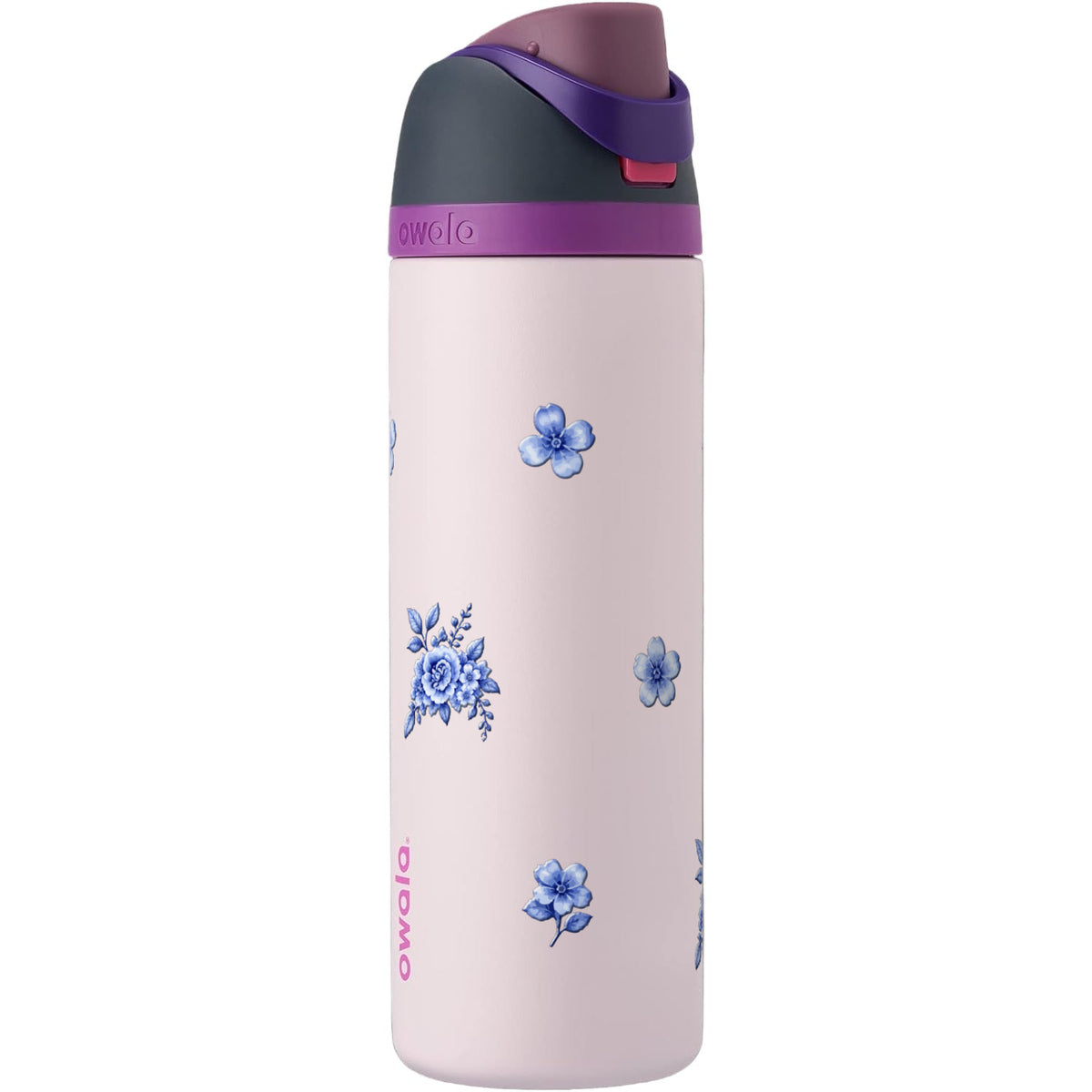 Garrafa Térmica Owala FreeSip 710ml Jardim Azul Dreamy Field