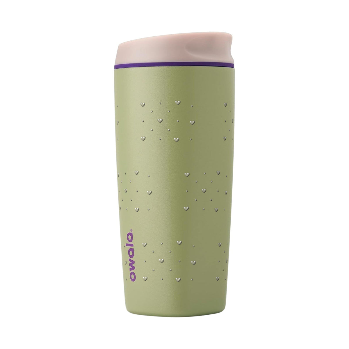 Copo Térmico Owala SmoothSip 600ml Corações Sálvia GREEN HIP CACTUS
