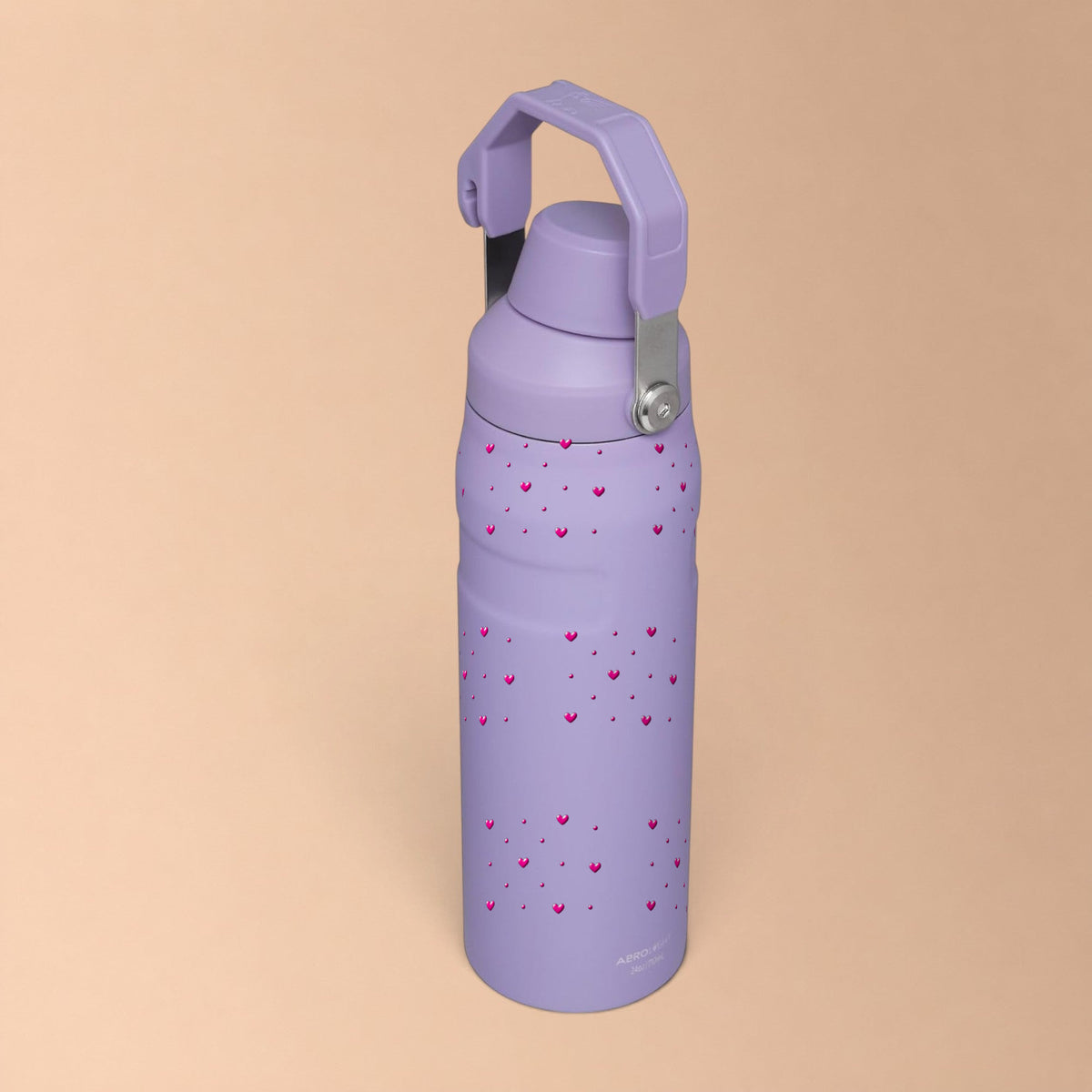 Garrafa Térmica Stanley Aerolight Fast Flow 710ml Corações Rosa Lavender