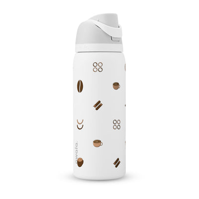 Garrafa Térmica Owala FreeSip 946ml Coffee White Marshmallow